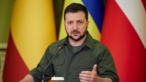 Zelenski: "Če ruske vojske ne bomo ustavili, bo ta še naprej napredovala tudi na ozemlje Slovaške"