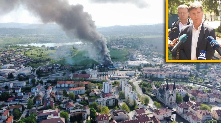 Je za pogrešane v kočevskem požaru sploh še upanje? TO pravi direktor tovarne (foto: STA/24ur/posnetek zaslona/fotomontaža)