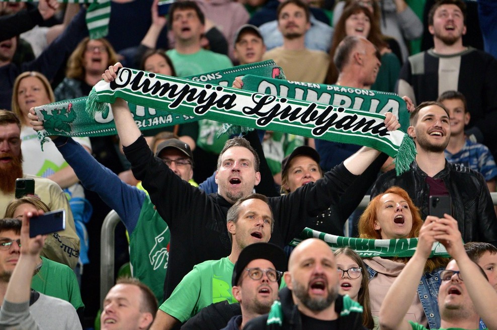Olimpija bo najboljšo ekipo rednega dela poskusila premagati doma (foto: Profimedia)
