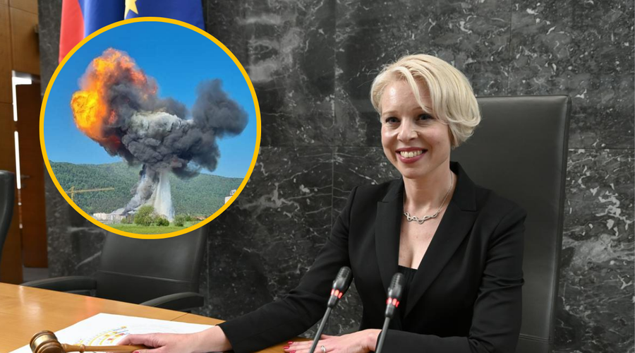 Urška Klakočar Zupančič s prvo veliko obljubo? To je po eksploziji zagotovila podjetju Melamin (foto: Profimedia/Melamin/fotomontaža)