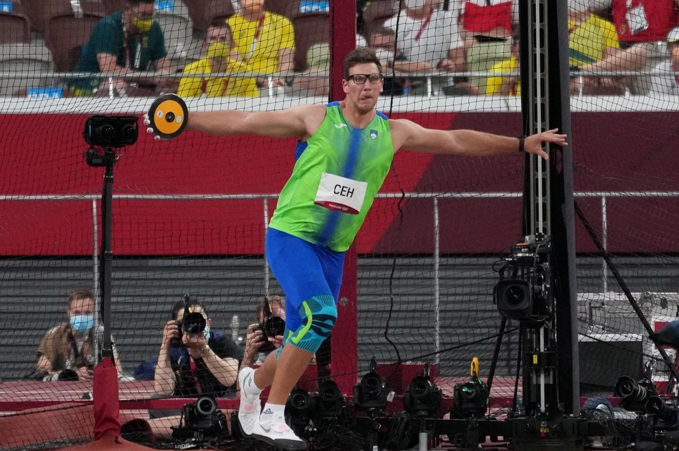 Kristjan Čeh je na zadnjih olimpijskih igrah v Tokiu za las zgrešil bron. (foto: Profimedia)