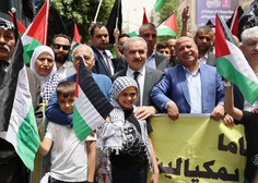 Palestinci obeležujejo obletnico nakbe