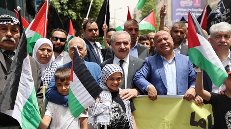 Palestinci obeležujejo obletnico nakbe