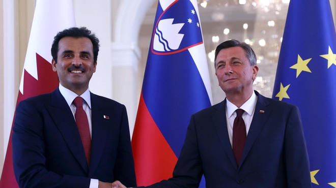Pahor gosti emirja pomembne naftne države: kaj nam lahko sodelovanje prinese? (foto: Bobo)
