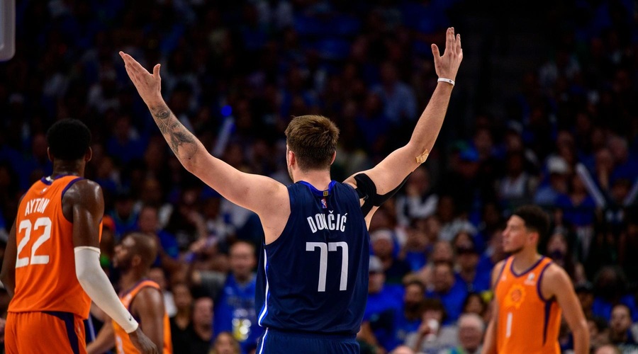 Ko gre zares, je Luka Dončić najboljši v zgodovini lige NBA (foto: Profimedia)