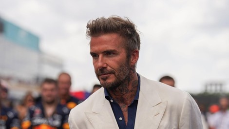 David Beckham navdušil na prisrčni fotografiji z mamo