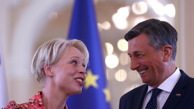 Nova predsednica DZ prvič pri Pahorju: o čem sta govorila? (foto: Bobo)