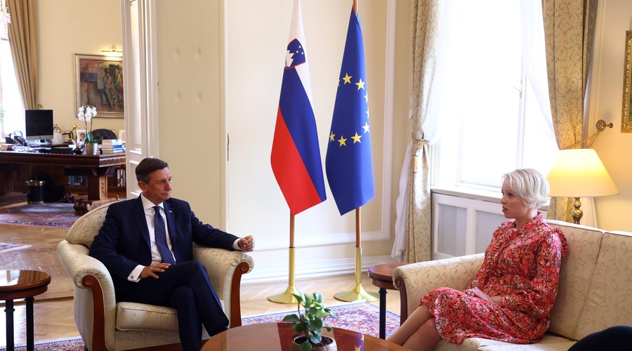 Klakočar Zupančičeva in Pahor potrdila dan, ko bo znan novi mandatar (foto: Bobo)