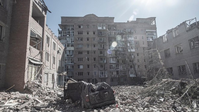 Raketni napad v bližini Kijeva: "Vojna še ni zapustila regije. Vojna ni zapustila naših mest." (foto: Profimedia)