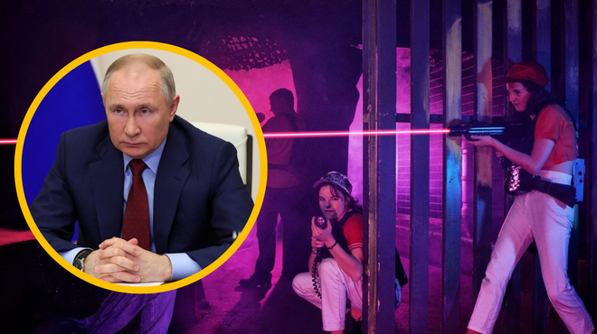 Bodo Rusi po Ukrajini zdaj streljali še z laserji? (foto: Profimedia/fotomontaža)