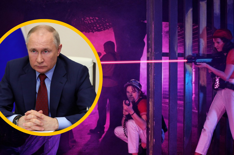 Bodo Rusi po Ukrajini zdaj streljali še z laserji? (foto: Profimedia/fotomontaža)