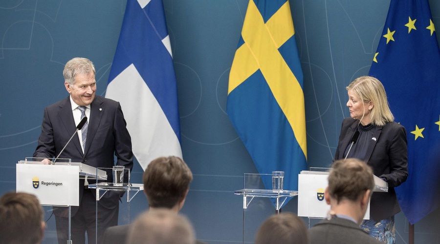 Odziv Slovenije na Finsko in Švedsko priključevanje zvezi Nato (foto: Profimedia)