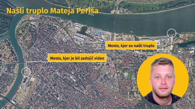 Znan točen vzrok smrti Mateja Periša (foto: Google Maps/fotomontaža)
