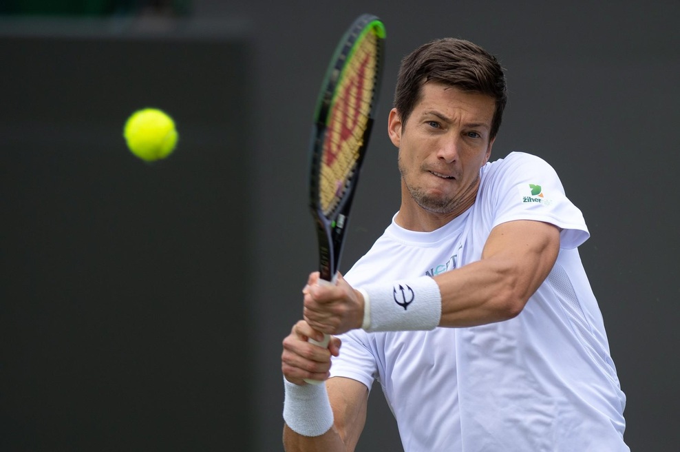 Uspeh za našega teniškega igralca: Bedene v drugem krogu Rolanda Garrosa! (foto: Profimedia)