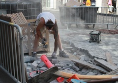 To so odkrili med gradbenimi deli v središču mesta