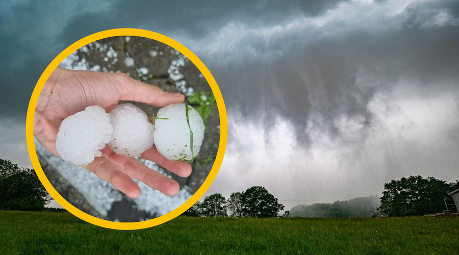 FOTO: Uničujoča toča prizadela Slovenijo – posledice so katastrofalne (foto: Profimedia/Twitter/fotomontaža)