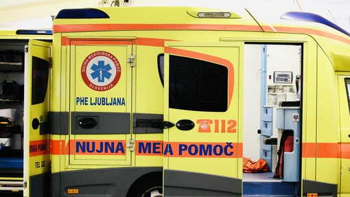 V Ljubljani se je zgodila huda prometna nesreča