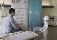 V mariborski bolnišnici nekatera dela namesto medicinskega osebja opravlja robot: pacienti razkrivajo, kako se obnese