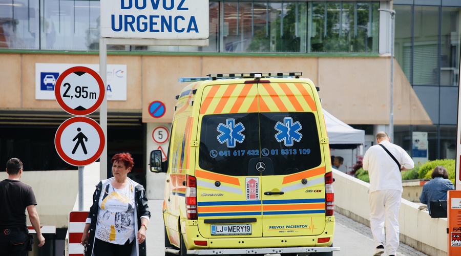 Eksplozija v Ljubljani, poškodovana ena oseba (foto: Aleksandra Saša Prelesnik)