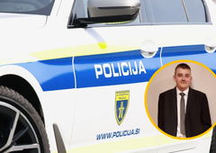 Pod vplivom substanc z lesenim kijem razbijal po hiši in grozil policistoma