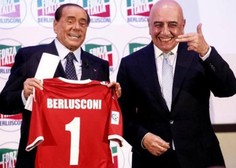 Klub Silvia Berlusconija prvič med italijansko elito