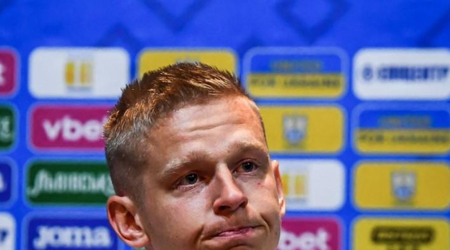 Čustven nastop pred novinarji: "Danes je to Ukrajina, jutri boste morda vi" (foto: Twitter/B/R Football)