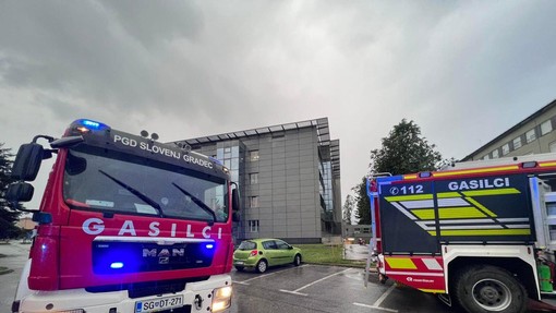 Grozne nevihte v Sloveniji! Poplavilo tudi bolnišnico v Slovenj Gradcu