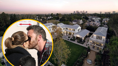 (FOTO) J.Lo in Ben Affleck končno našla svoj sanjski dom! Poglejte, v kakšnem bazenu se bosta razvajala