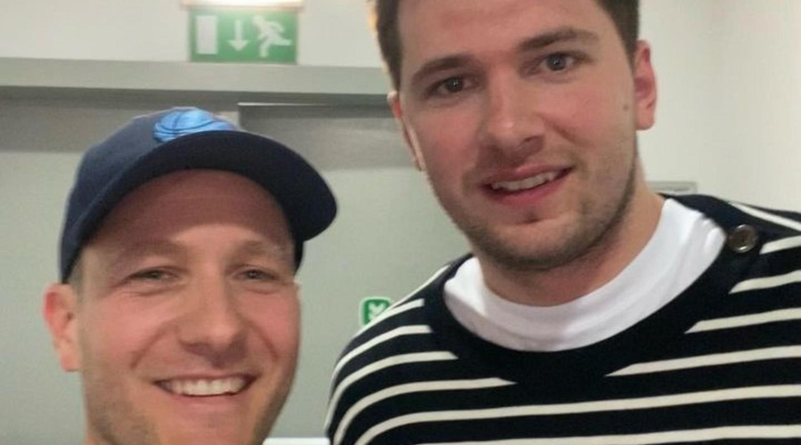 Klemen Slakonja spoznal svojega idola: "Hvala za najboljši rojstni dan EVER" (foto: Facebook Klemen Slakonja)
