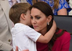 FOTO: Zakaj princ Louis na prvi šolski dan ni želel držati očeta za roko?