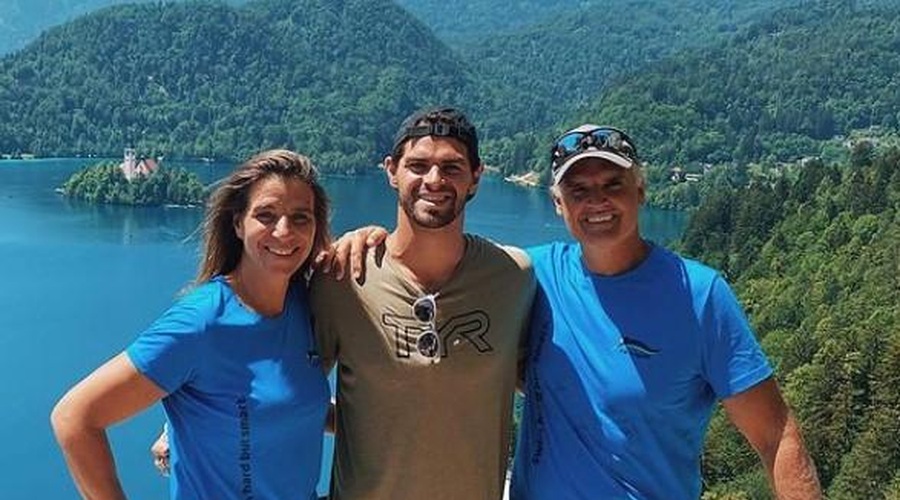 Na kranjskem mitingu tudi ameriški zvezdnik: kdo je bil najboljši plavalec? (foto: Instagram/Michael Andrew)