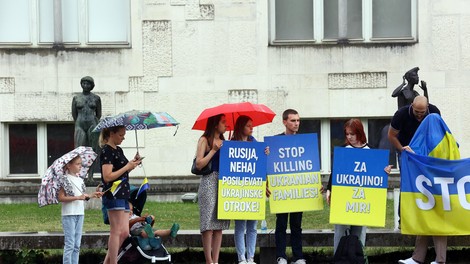 Na shodu za ukrajinske otroke tudi o tem, KAJ lahko konča vojno