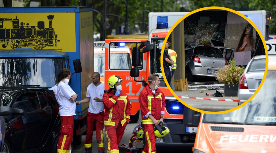 Vozilo zapeljalo v množico! Ranjenih vsaj 30 ljudi (foto: Profimedia/fotomontaža)