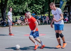 Nogometna vročica turnirjev "Živjo, nogomet" je ogrela igralce in navijače po vsej Sloveniji