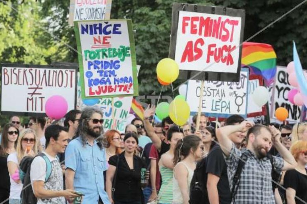 Parada ponosa: kje se bodo sprehodili udeleženci, med katerimi so tudi znani politiki? (foto: STA)