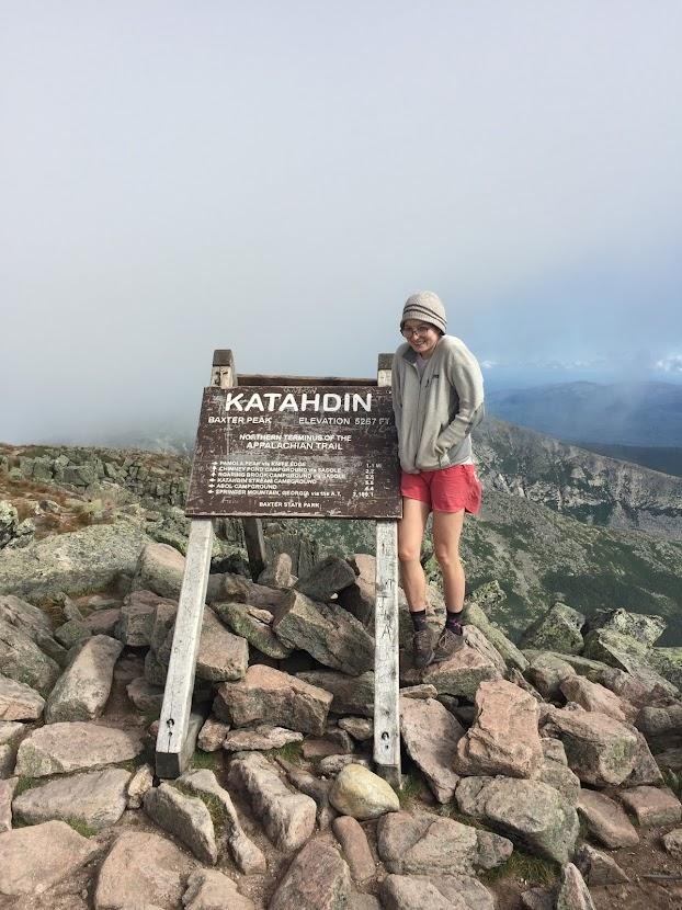 Jera na Katahdinu, najvišji gori v ameriški zvezni državi Maine.