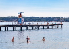 FOTO: V Portorožu po novem skok v morje ne bo več potreben (preverite, zakaj)