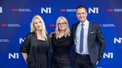 FOTO: Vse najboljše, N1 Slovenija! Poglejte, kako so praznovali prvo obletnico