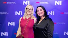 FOTO: Vse najboljše, N1 Slovenija! Poglejte, kako so praznovali prvo obletnico