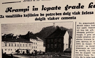 Plečnikova knjižnica: ustvarjena za vse čase (razstava z zgodbo in zgodovino)
