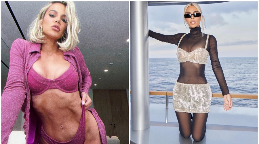 Se Kardashianove poslavljajo od svojih slavnih oblin? (foto: Fotomontaža/Instagram/Khloe Kardashian/Kim Kardashian)