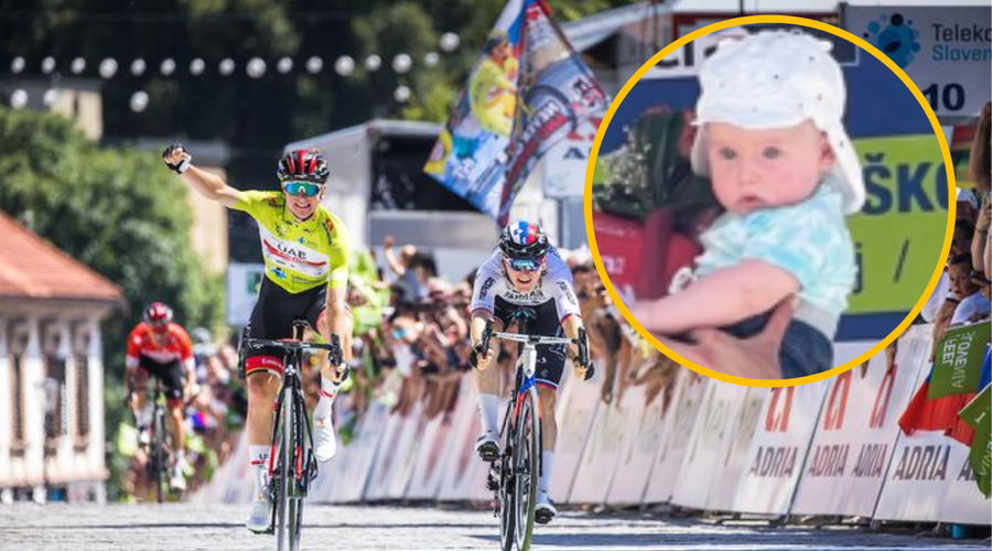Ste ga opazili? Šov Tadeja Pogačarja je ukradel mali fantek po imenu Bor (foto: Profimedia/fotomontaža)