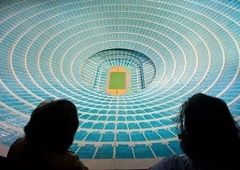 To je stadion, ki sprejme kar milijon gledalcev