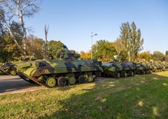 Ukrajina se bo pred Rusi branila s slovenskimi oklepniki