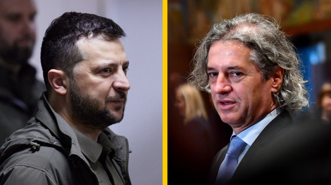 O čem sta govorila ukrajinski predsednik Zelenski in Robert Golob?