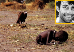 Zakaj fotograf Kevin Carter ni pomagal umirajoči deklici, ki jo je želel pojesti jastreb?