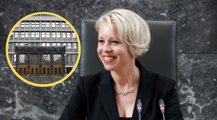 Urška Klakočar Zupančič odkrito o  tem, kako je sinovoma razložila svojo novo funkcijo (foto: Bobo/fotomontaža)