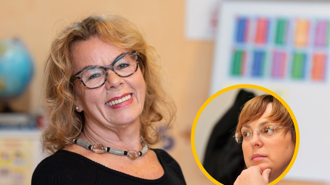 Anita Ogulin: "Čas je za prvo žensko predsednico Republike Slovenije" (foto: Uredništvo/Bobo/fotomontaža)