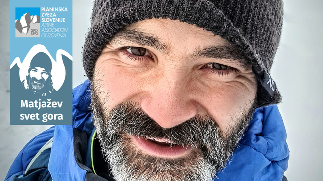 Predstavljamo vam novo rubriko za vse ljubitelje gora: MATJAŽEV SVET GORA (foto: osebni arhiv Matjaž Šerkezi)