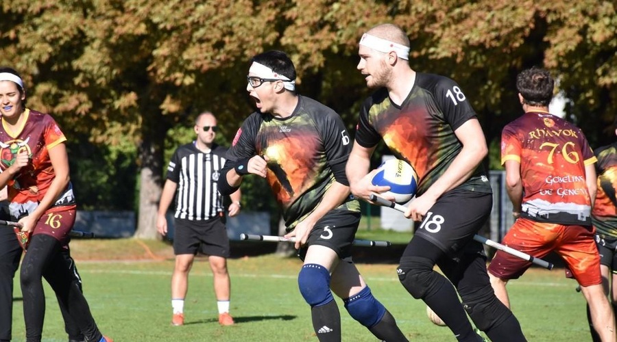 Magični šport iz knjig o Harryju Potterju tudi pri nas (foto: Honeybadger Quidditch Pictures)